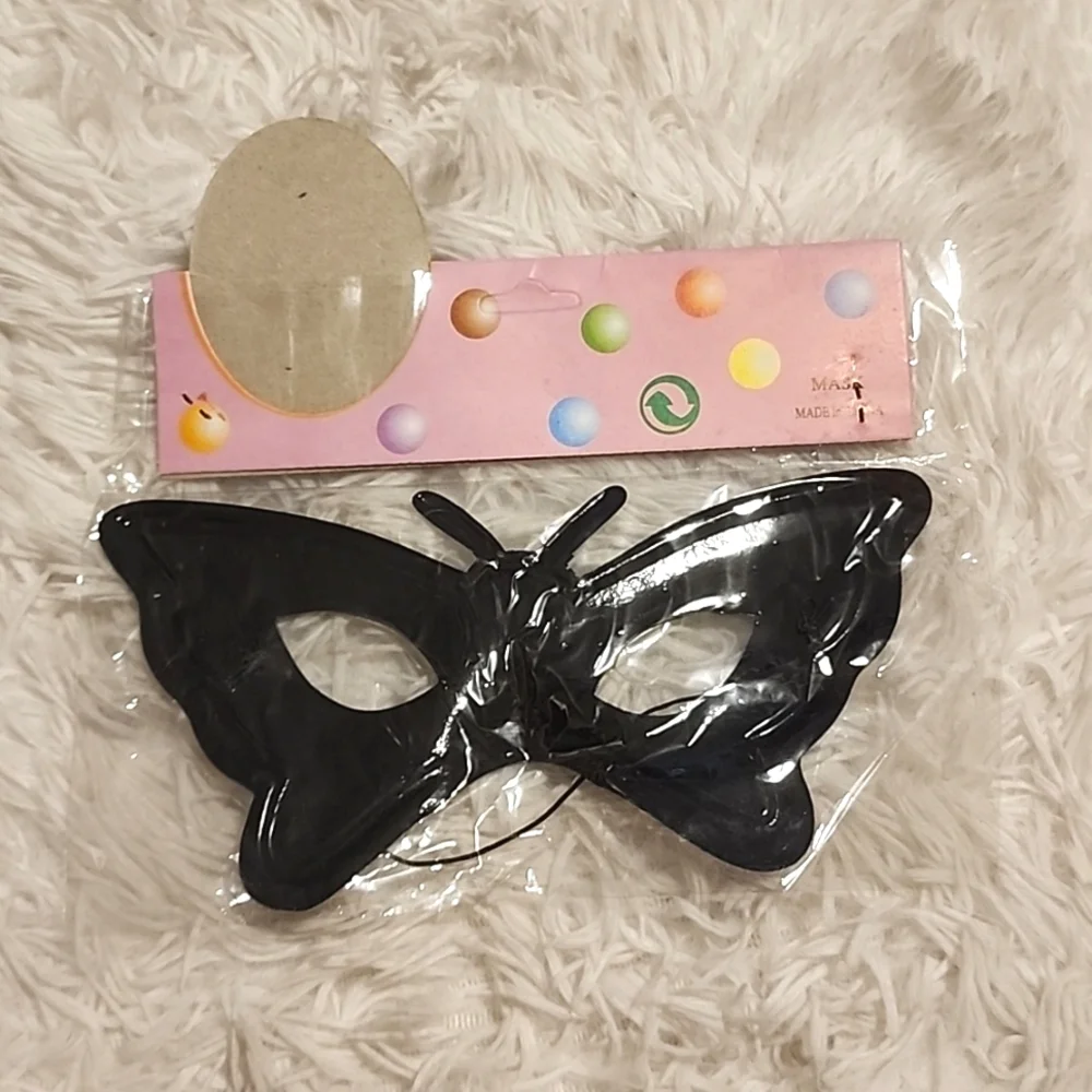 Domino Mask Butterfly Masquerade Party Costume OS Halloween